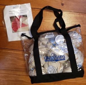 17 skeins Cascade Yarns yarn for blanket afghan knitting kit